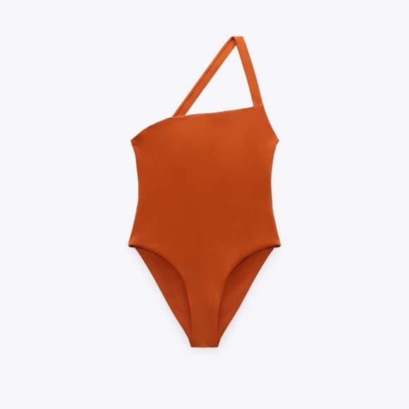 ZARA ASYMMETRIC SWIMSUIT - Picture 2 of 3